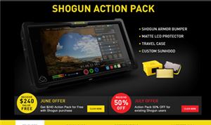 Atomos improves Shogun recorder, announces promotion