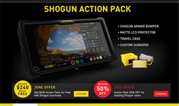 Atomos improves Shogun recorder, announces promotion