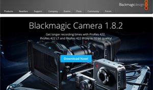 Blackmagic Camera update adds support for 3 ProRes formats