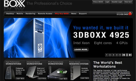 Boxx's 4925 workstation available with 4 GPUs