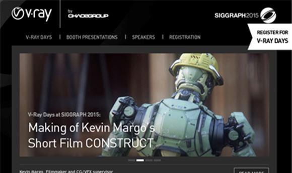 SIGGRAPH 2015: Chaos Group to focus on 'VR'