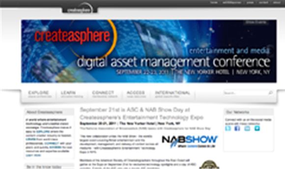 Createasphere partnering with NAB at NY event