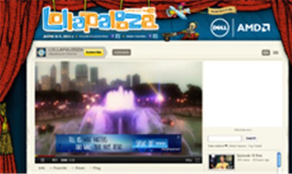 C3 & Dell partner for Lollapalooza Webcasts