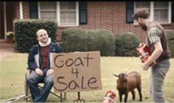 SUPER BOWL: Doritos' 'Goat 4 Sale'