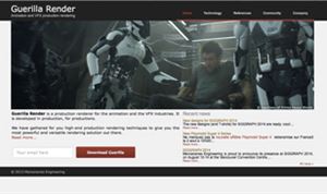 SIGGRAPH 2014: Guerilla Render for look development & lighting