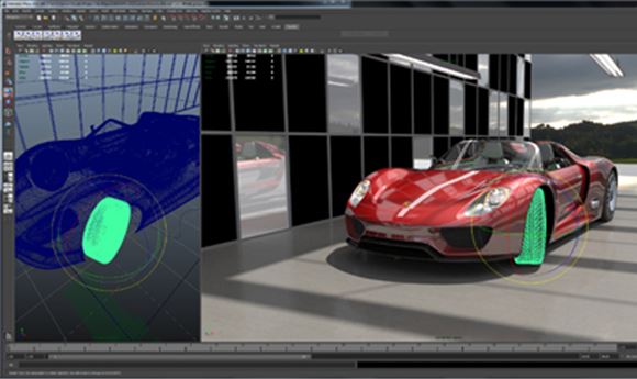 Imagination shows Caustic Visualizer plug-in for Maya