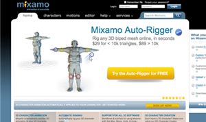 Mixamo releases free scripts for quick rigging