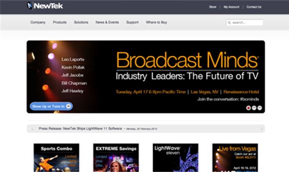 NewTek's 'Broadcast Minds' to look at Internet TV