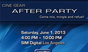 CINE GEAR EXPO: SIM Digital to exhibit & host After Party