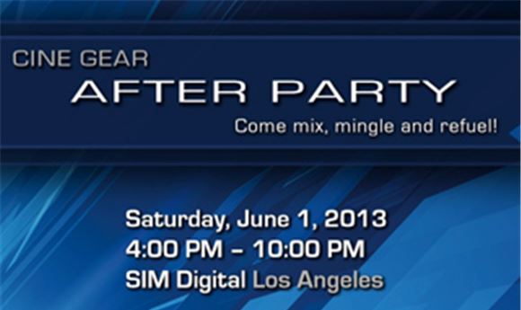 CINE GEAR EXPO: SIM Digital to exhibit & host After Party