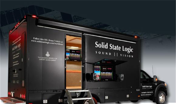 SSL brings demo truck to NAB