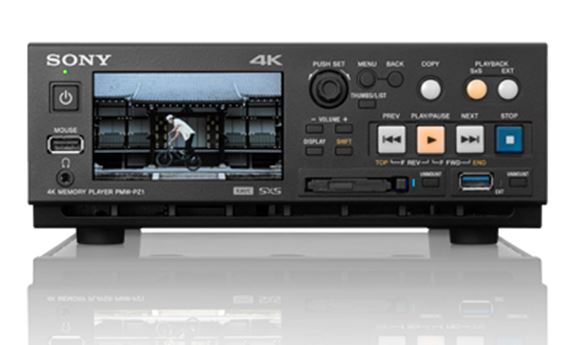 Sony debuts 4K storage/playback device