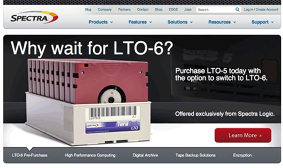 Spectra Logic launches LTO-6 program