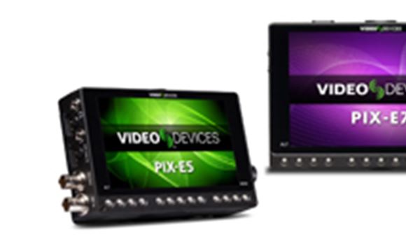 Video Devices showing 4K field recorders/monitors