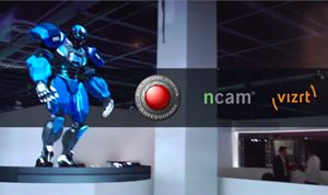 Vizrt demonstrates live 4K immersive graphics with Red Digital Cinema & Ncam