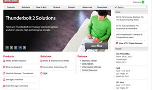 ATTO Thunderbolt Solutions Enhance Production Workflows