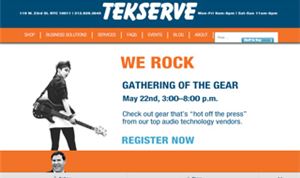 Tekserve to host audio fair May 22nd