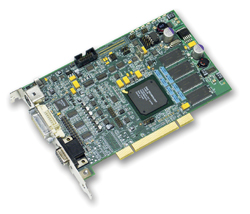 A green printed circuit board with various electronic components, chips, and metal connectors.