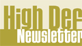 Logo for High Def Newsletter